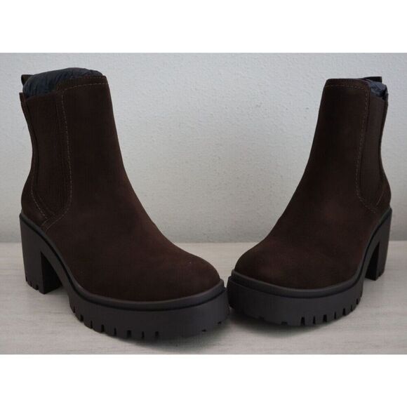 Blondo RAQU01SD-205 Women's Sz 6.5M Brown Suede Raquel Waterproof Boots - Picture 10 of 16